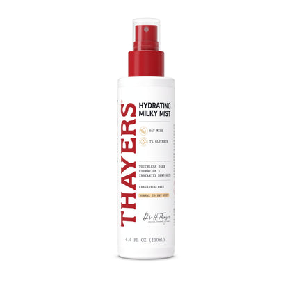 THAYERS Milky Mist 4.4 fl oz bottle front view