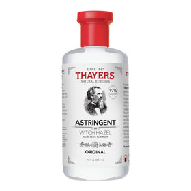 THAYERS Original Witch Hazel Astringent with Aloe Vera 12 oz bottle front view