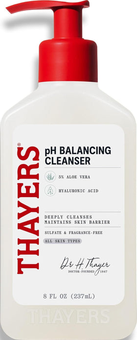 THAYERS pH Balancing Daily Cleanser front view with Aloe Vera