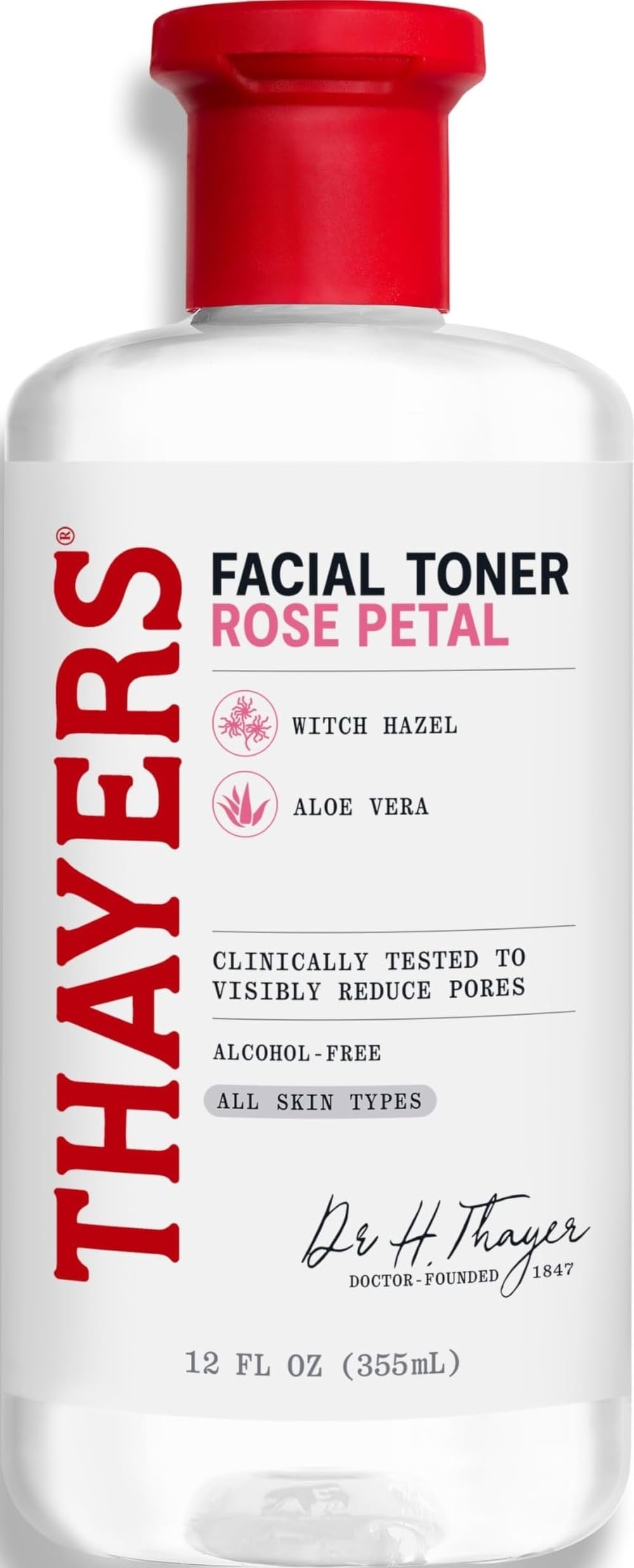THAYERS Rose Petal Toner 12 Fl Oz front view
