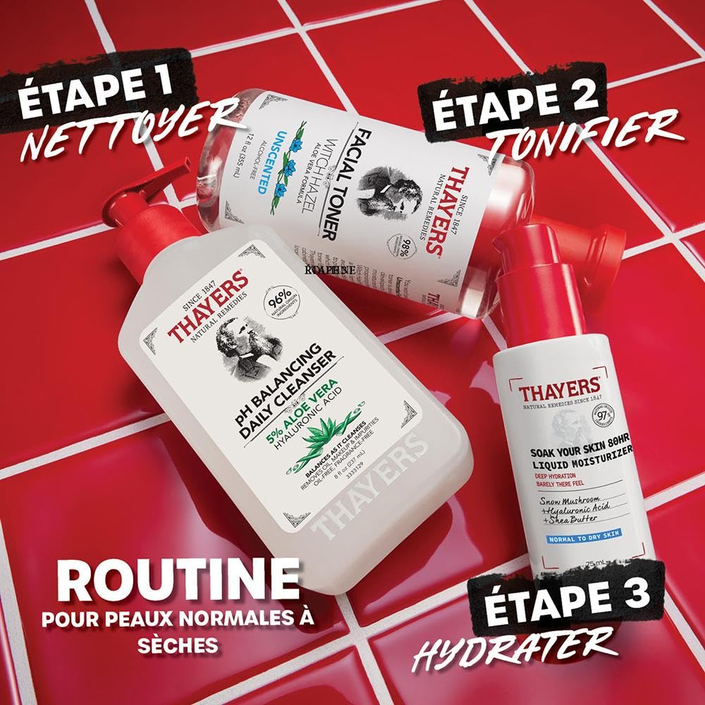 THAYERS Soak It Up Moisturizer packaging details