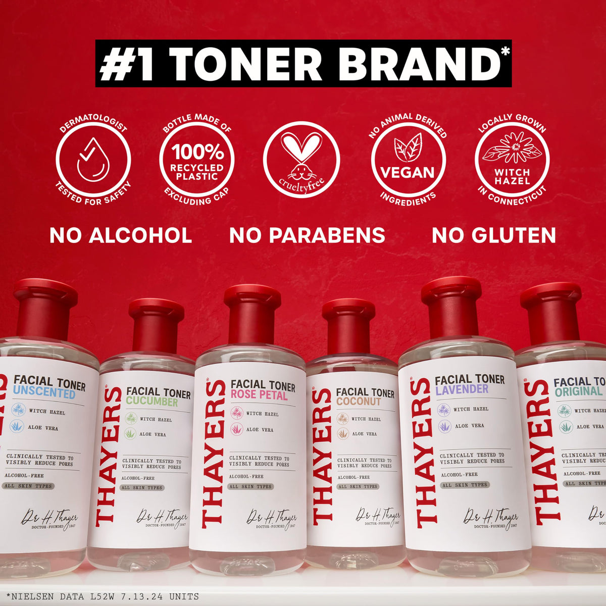 THAYERS Witch Hazel Facial Mist Toner 8 oz with natural ingredients