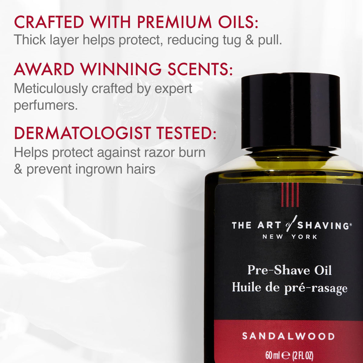 The Art of Shaving Pre-Shave Beard Oil 2 Fl Oz packaging