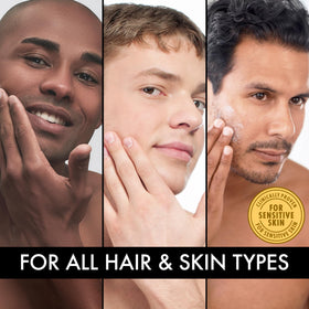 The Art of Shaving Pre-Shave Oil application on hands