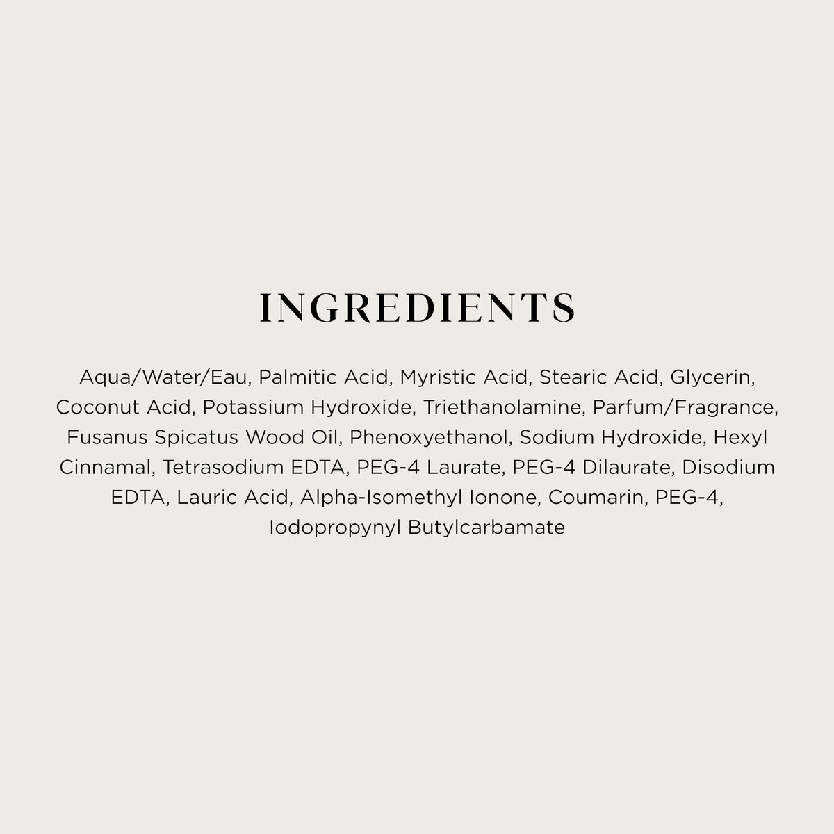 The Art of Shaving Sandalwood Shaving Cream packaging details