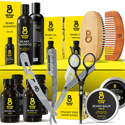 The Beard Club Beard Kit packaging front view