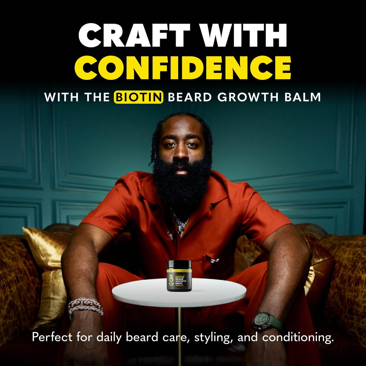 The Beard Club Biotin Beard Balm ingredients list