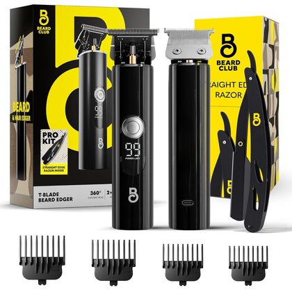 The Beard Club Professional T-Blade Beard Trimmer front view