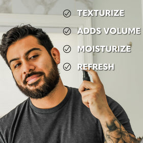 The Beard Club Sea Salt Texture Spray close-up of spray nozzle