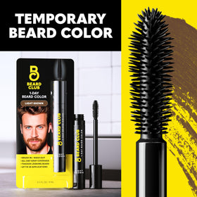 The Beard Club Temporary Beard Dye Light Brown application process