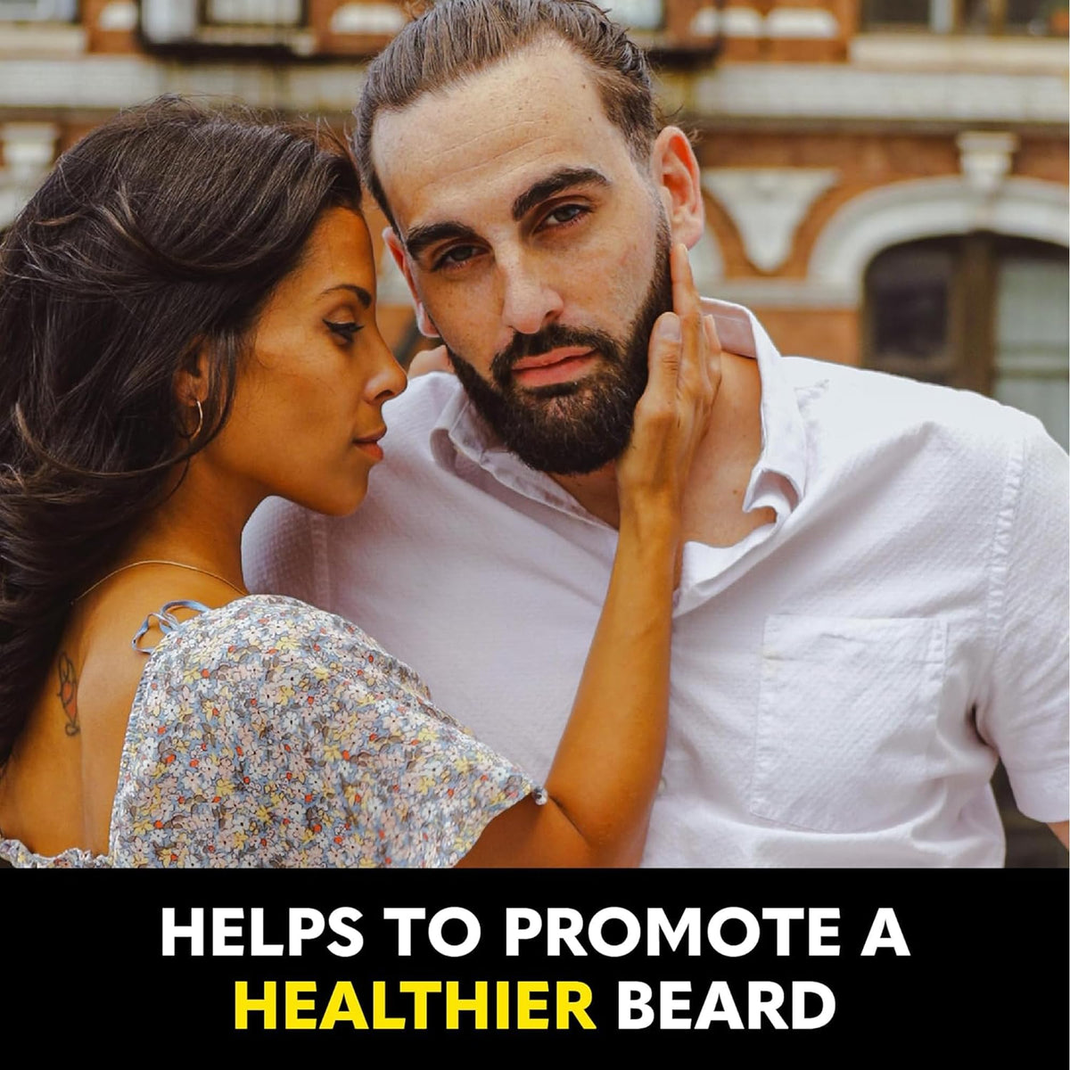 The Beard Club Thickening Leave-In Beard Conditioner texture close-up