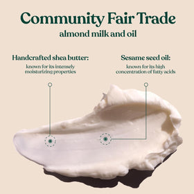 The Body Shop Body Butter Almond Milk 200ml packaging