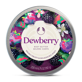 The Body Shop Dewberry Body Butter 249g front view