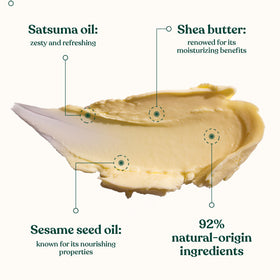 The Body Shop Satsuma Body Butter 240g texture close-up