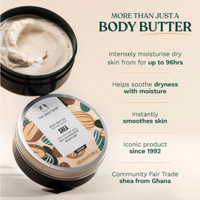 The Body Shop Shea Body Butter 240g lifestyle scene