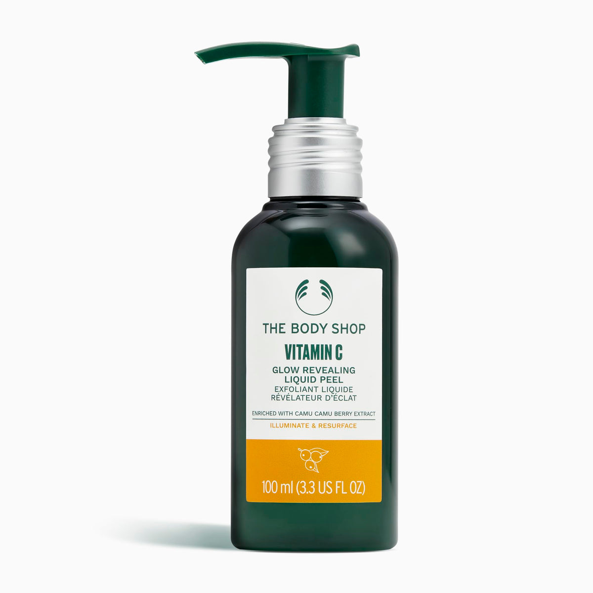 The Body Shop Vitamin C Glow-Revealing Liquid Peel 3.3 Fl Oz front view