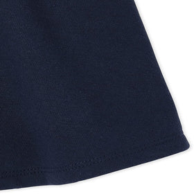 The Children's Place Active French Terry Skort Set back view in Tidal