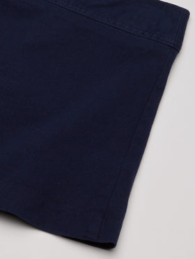 The Children's Place Girls Pleated Skort back view showing adjustable waist tabs