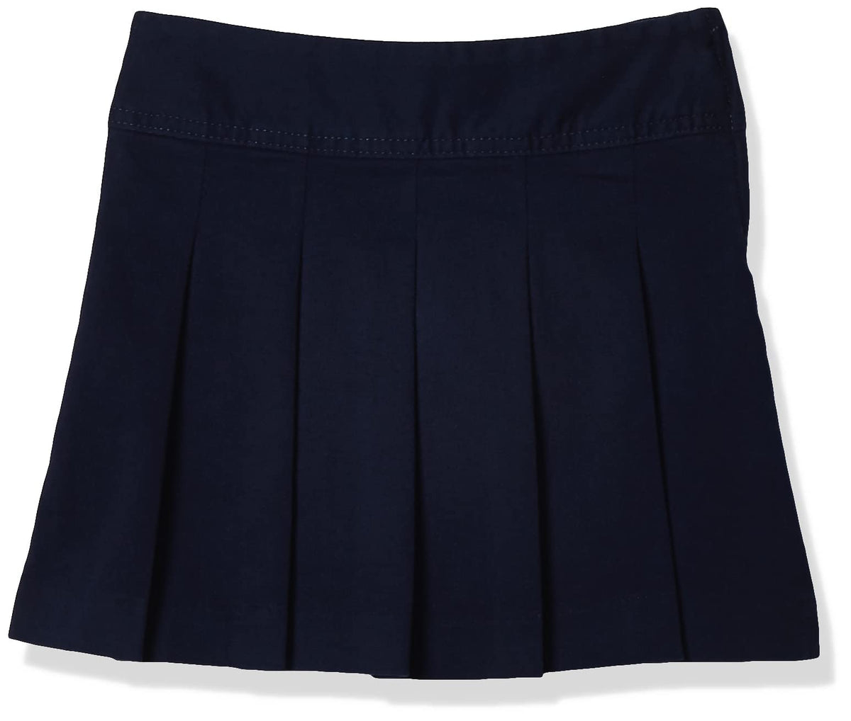 The Children's Place Girls Pleated Skort in Tidal Single front view