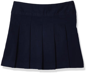 The Children's Place Girls Pleated Skort in Tidal Single front view