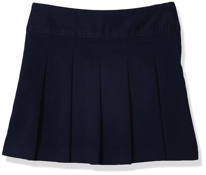 The Children's Place Girls Pleated Skort in Tidal Single front view