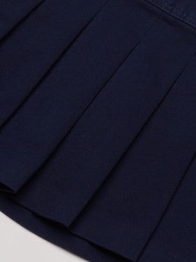 The Children's Place Girls Pleated Skort side view with pleats