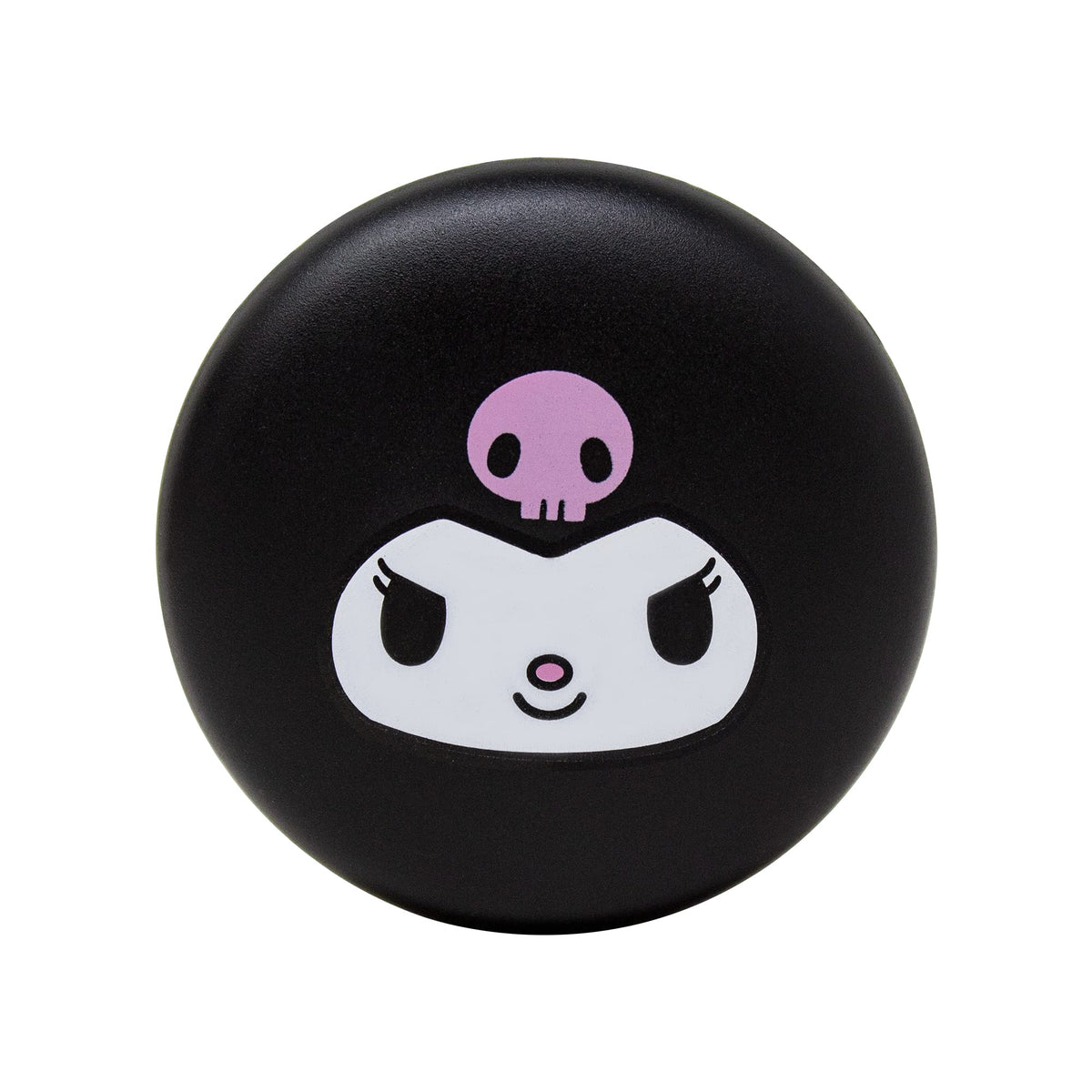 The Crème Shop Kuromi Macaron Lip Balm Raspberry Cream Puff packaging