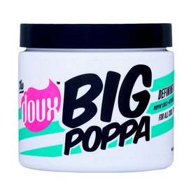 The Doux BIG POPPA Curl Defining Gel 12 oz front view