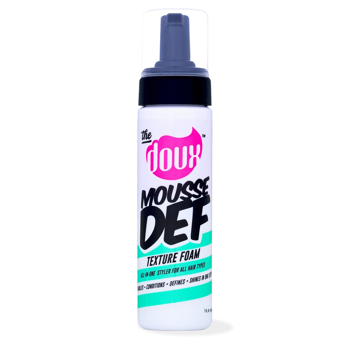 The Doux MOUSSE DEF Texture Foam 7 oz front view