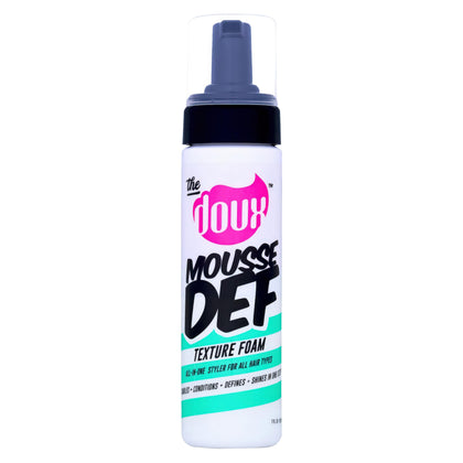 The Doux MOUSSE DEF Texture Foam 7 oz front view