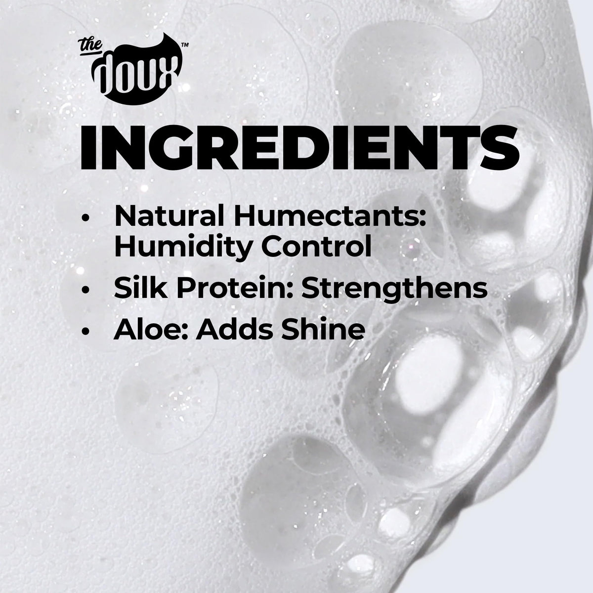 The Doux MOUSSE DEF Texture Foam 7 oz packaging details