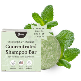 The Earthling Co. Shampoo Bar front view with natural ingredients