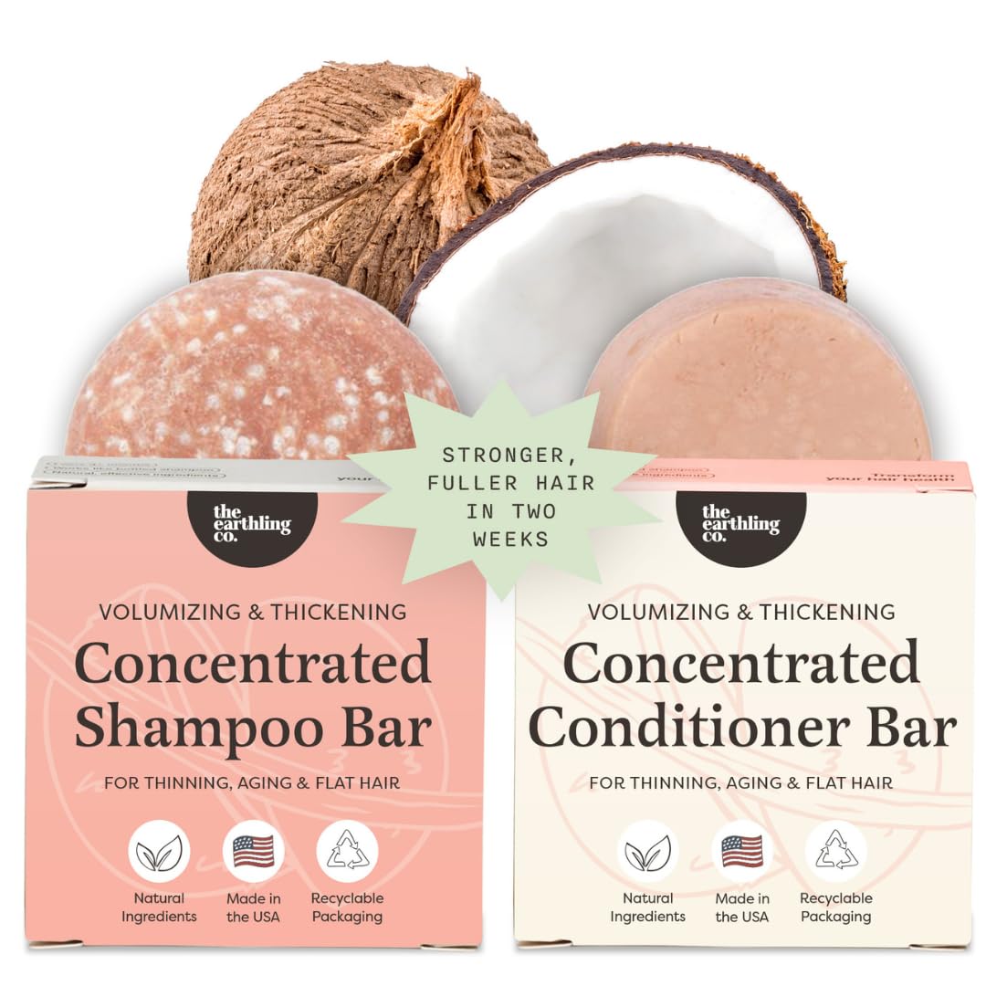 The Earthling Co. Volumizing Shampoo Bar in Vanilla Coconut