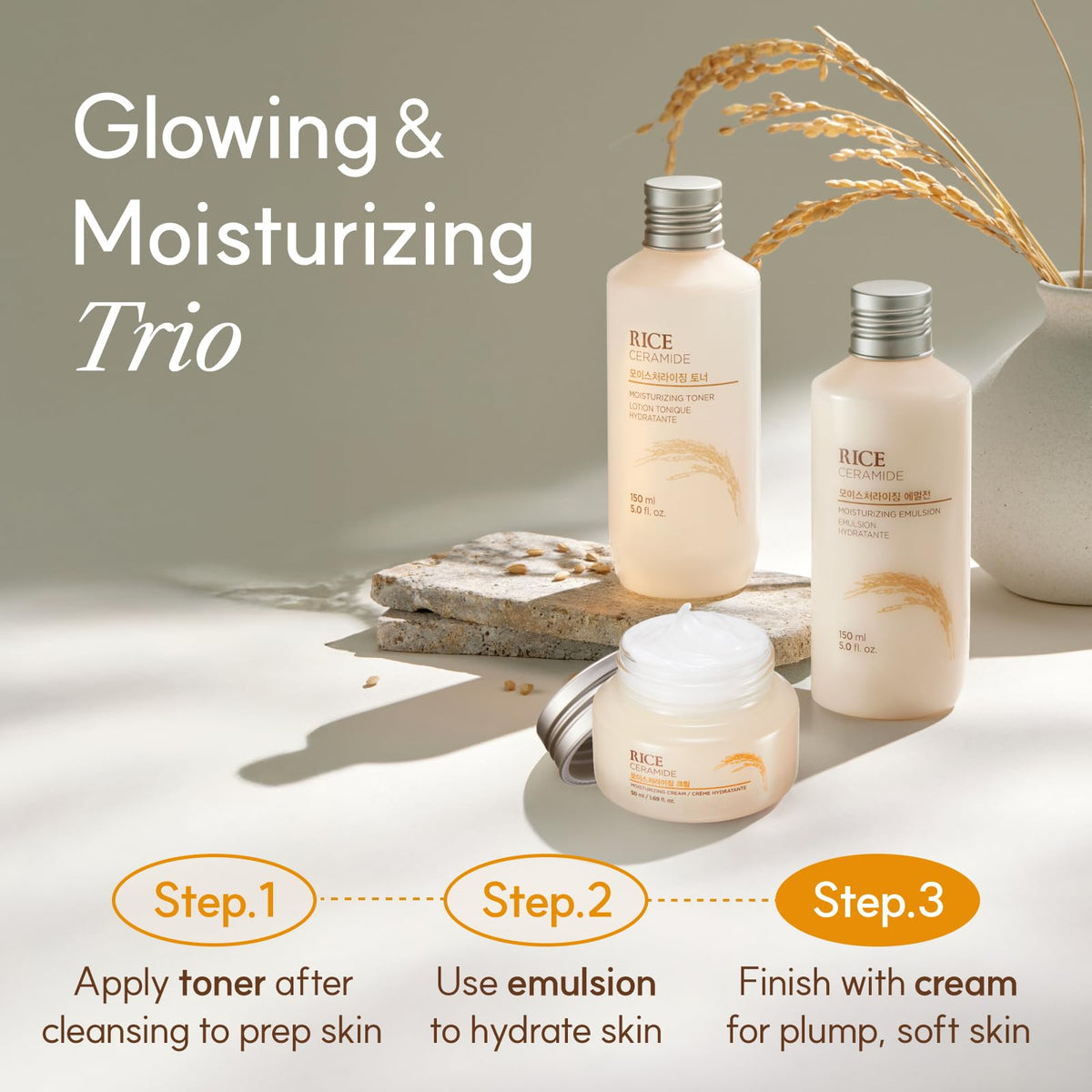 The Face Shop Rice Ceramide Cream ingredients list