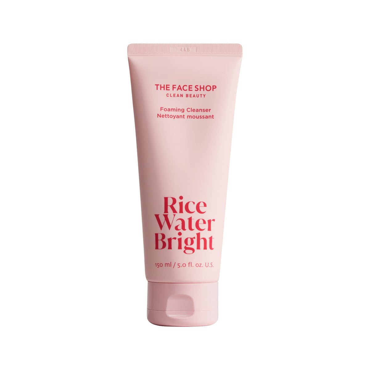 The Face Shop Rice Water Bright Foaming Cleanser front view