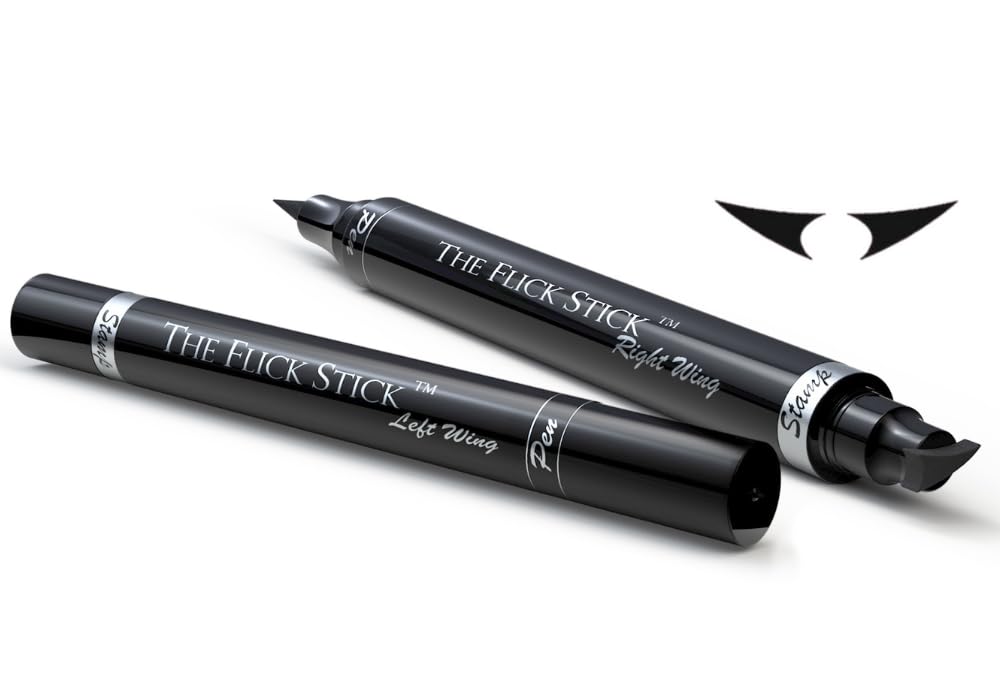 The Flick Stick Winged Eyeliner Stamp Midnight Black front view
