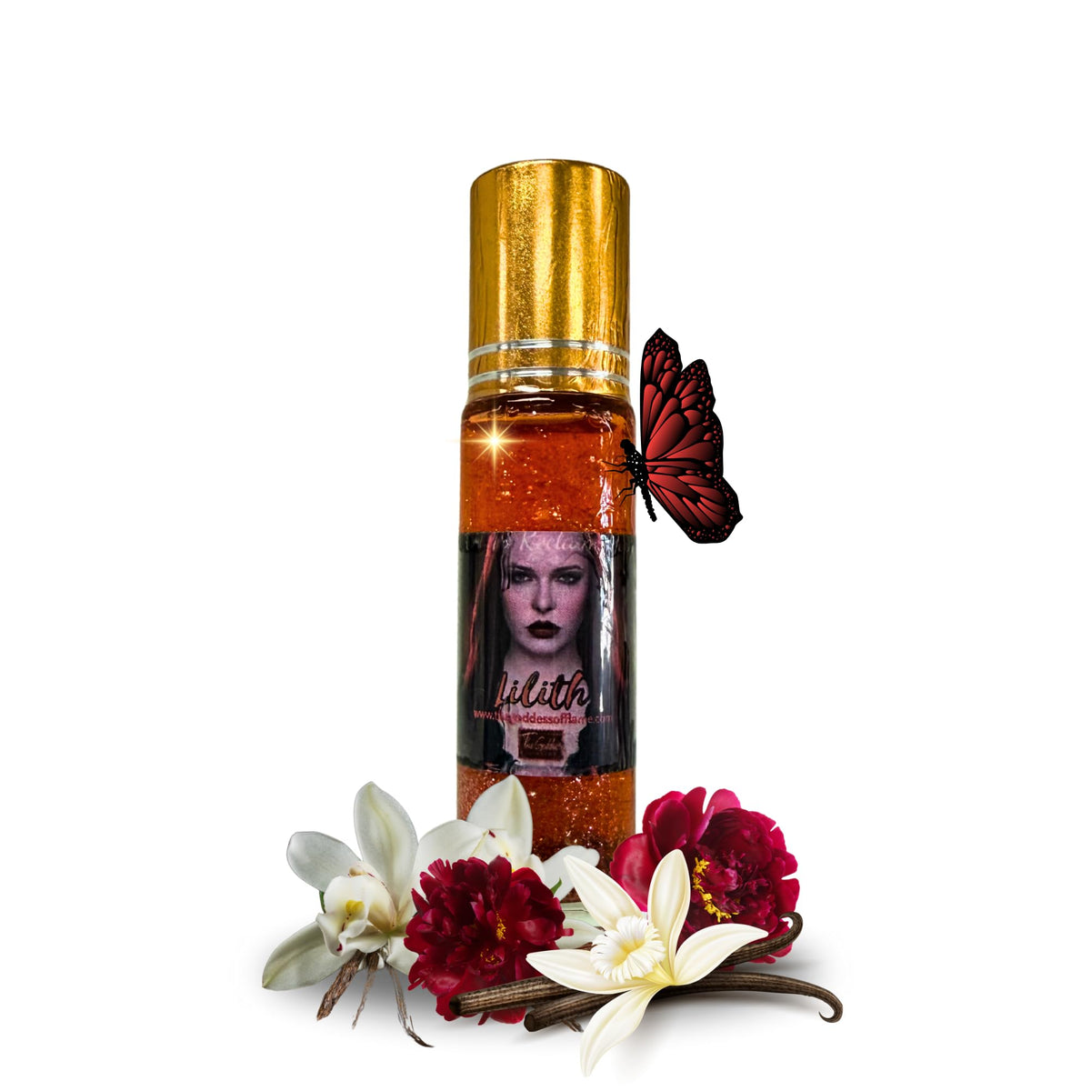 The Goddess of Flame Lilith Roll-On Oil 10ml front view