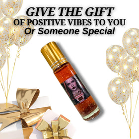 The Goddess of Flame Lilith Roll-On Oil 10ml with ritual items