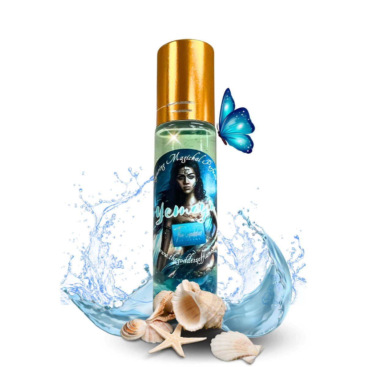 The Goddess of Flame Pheromone Roll-On Oil 10ml bottle front view
