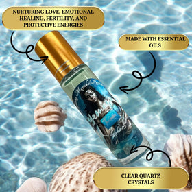 The Goddess of Flame Pheromone Roll-On Oil 10ml bottle side view