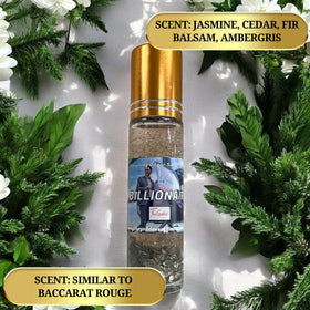 The Goddess of Flame Roll-On Oil 10ml bottle with herbs