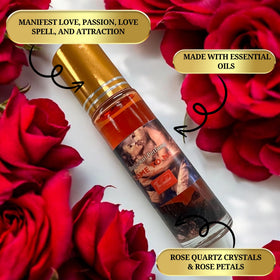 The Goddess of Flame Roll-On Oil 10ml side view