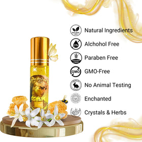 The Goddess of Flame Roll-On Oil 10ml with travel accessories