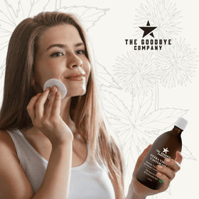 The Goodbye Company Organic Castor Oil 4.25oz packaging details