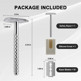 THE GROOMING SOCIETY Razor with packaging