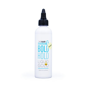 The Hair Diagram Bold Hold Liquid Gold 4oz side view