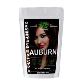 The Henna Guys Auburn Henna Hair & Beard Dye 100g front view
