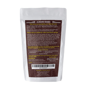 The Henna Guys Auburn Henna Hair & Beard Dye close-up of powder