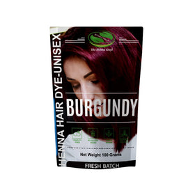 The Henna Guys Burgundy Henna Hair & Beard Dye front view