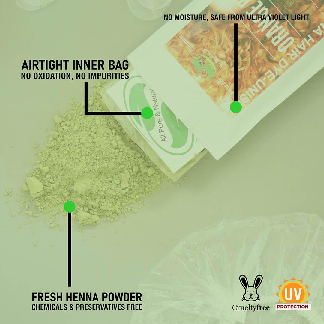 The Henna Guys Henna Hair Dye natural ingredients